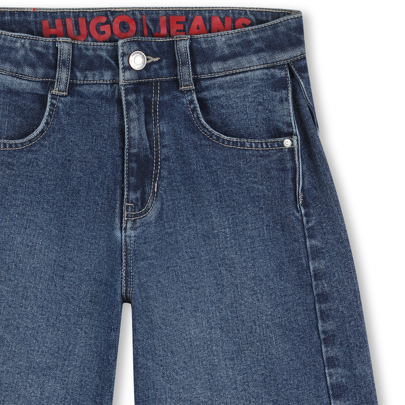 Short en jean BLEU