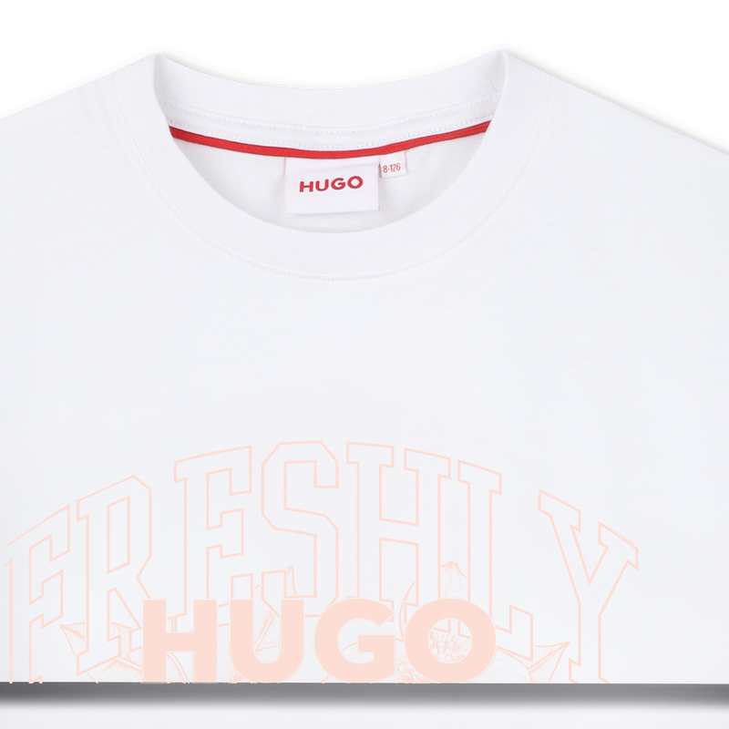T-shirt à manches courtes BLANC