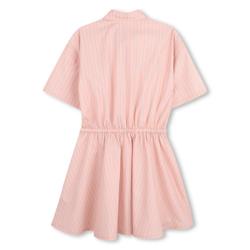 Robe-chemise rose pâle