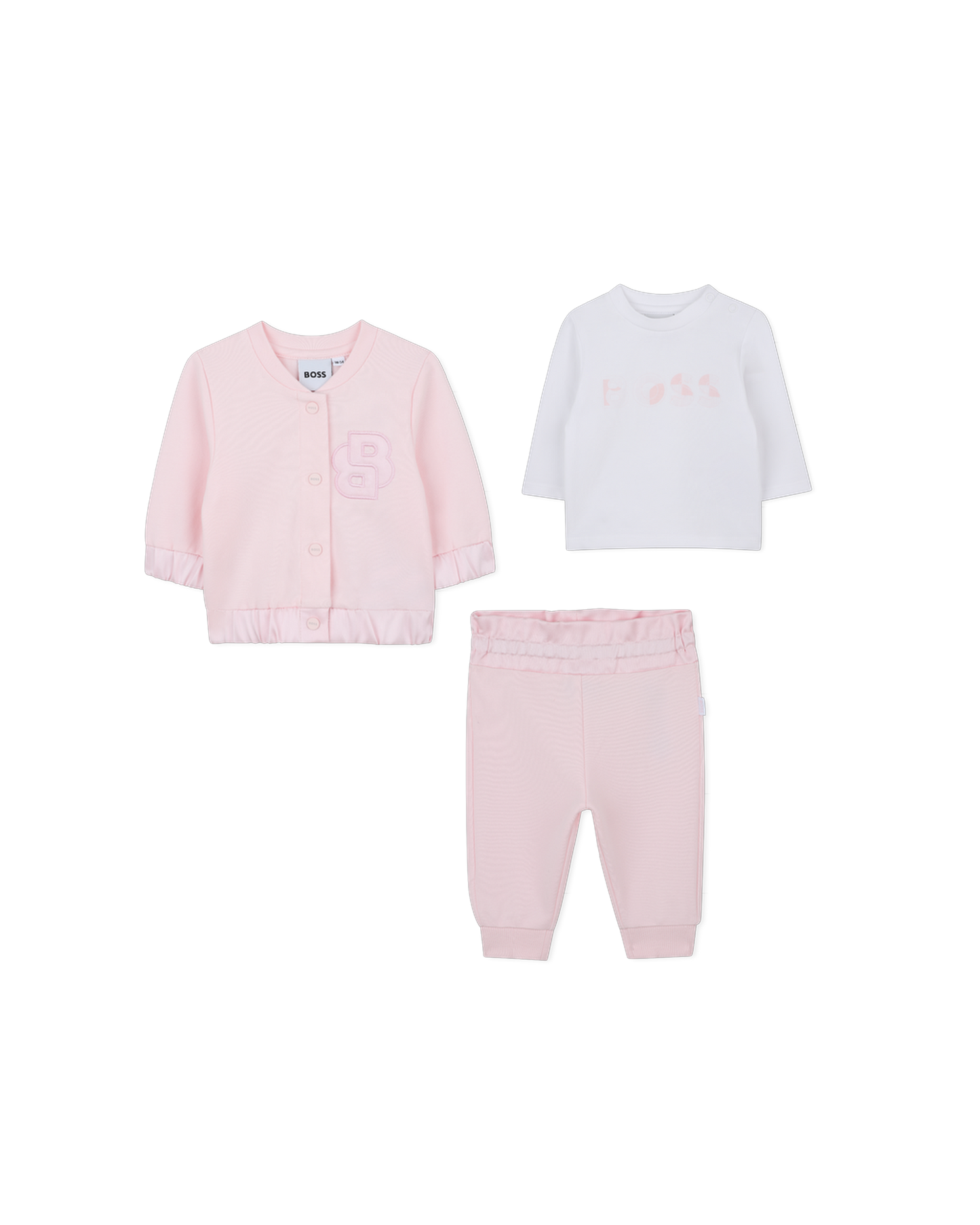 ENSEMBLE PANTALON, CARDIGAN ET T-SHIRT
