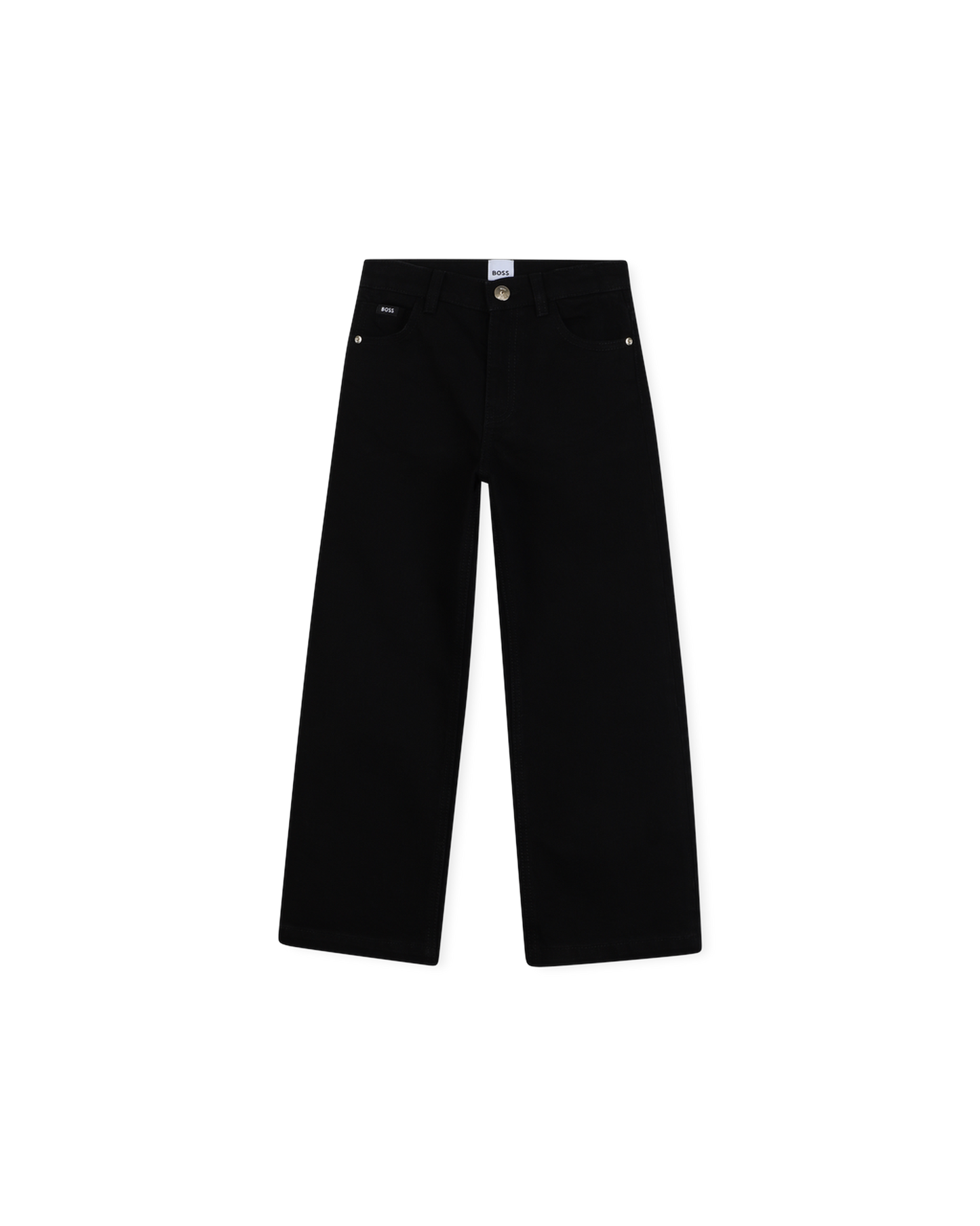 PANTALON DENIM AVEC FERMETURE BOUTONNÉE