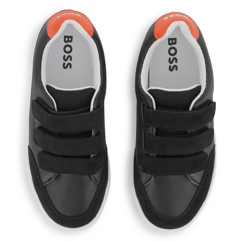 Baskets à scratch BOSS garçon – Noir