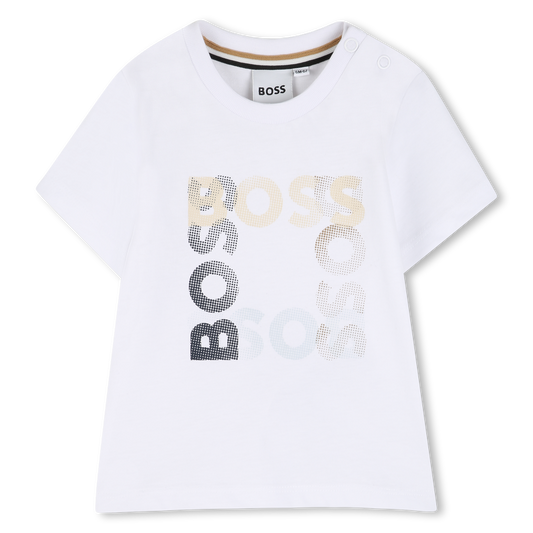 T-shirt à manches courtes BLANC