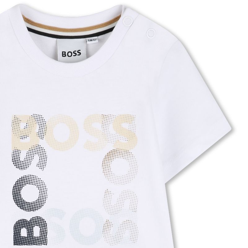 T-shirt à manches courtes BLANC