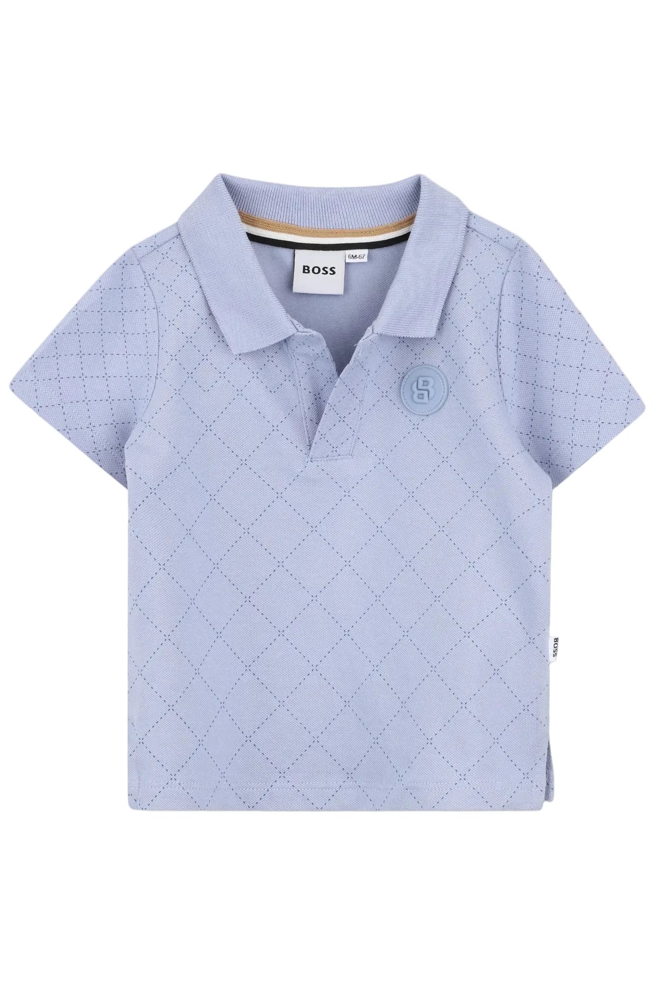 POLO à manches courtes BLANC