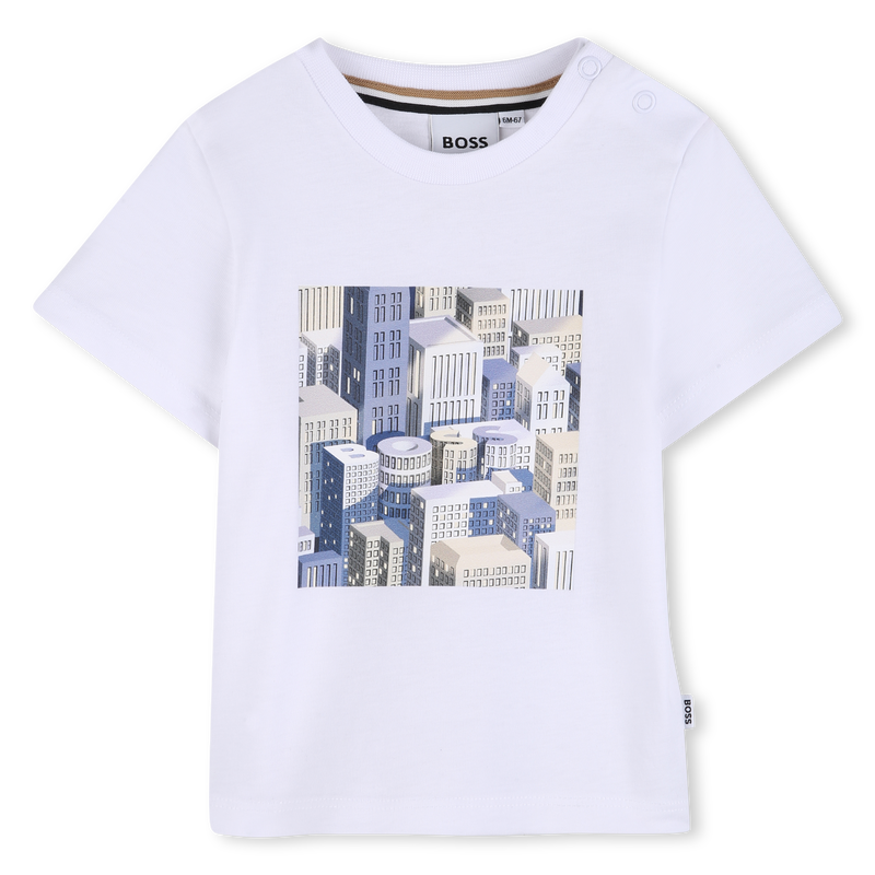 T-shirt à manches courtes BLANC