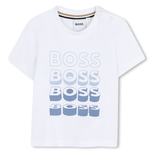 T-shirt à manches courtes BLANC
