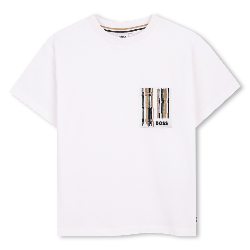 T-shirt à manches courtes BLANC