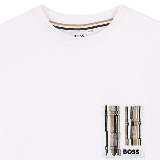 T-shirt à manches courtes BLANC