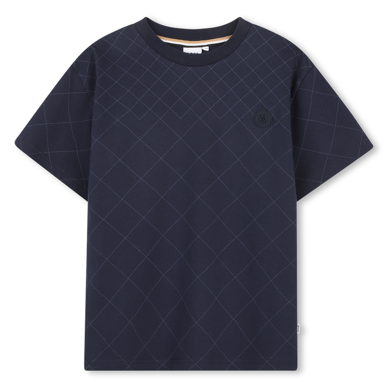 T-shirt à manches courtes bleu marine
