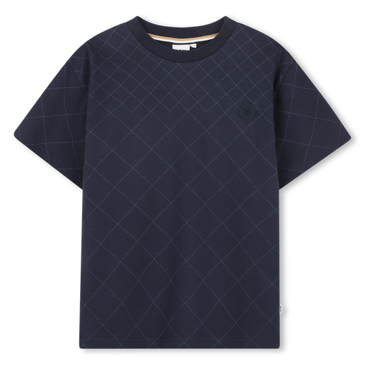 T-shirt à manches courtes bleu marine