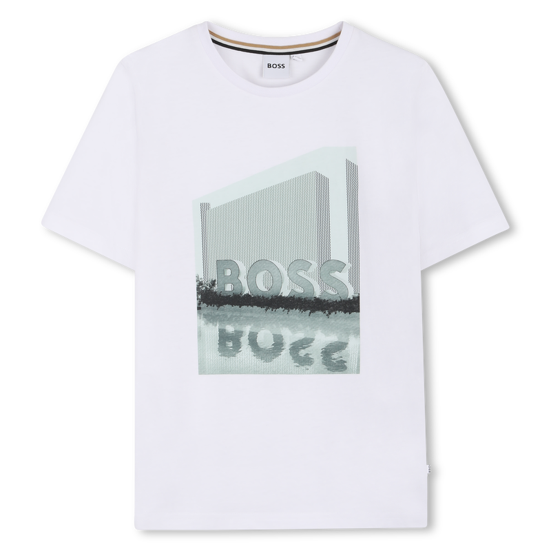 T-shirt à manches courtes BLANC
