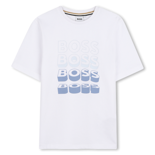 T-shirt à manches courtes BLANC