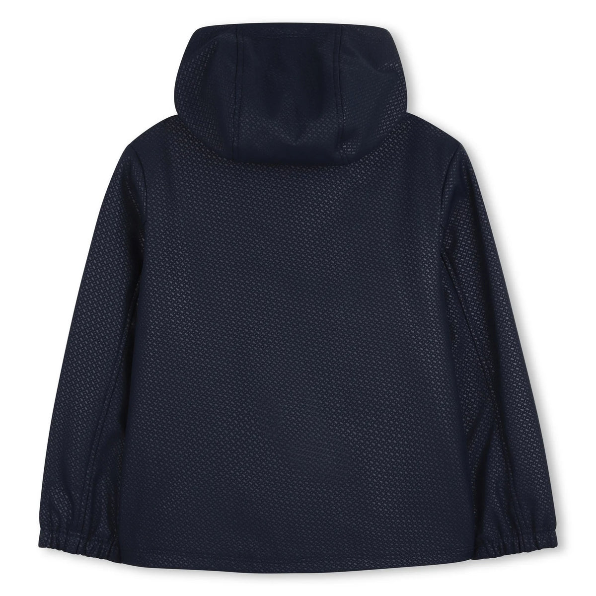 Coupe-vent monogramme BOSS garçon – Bleu marine