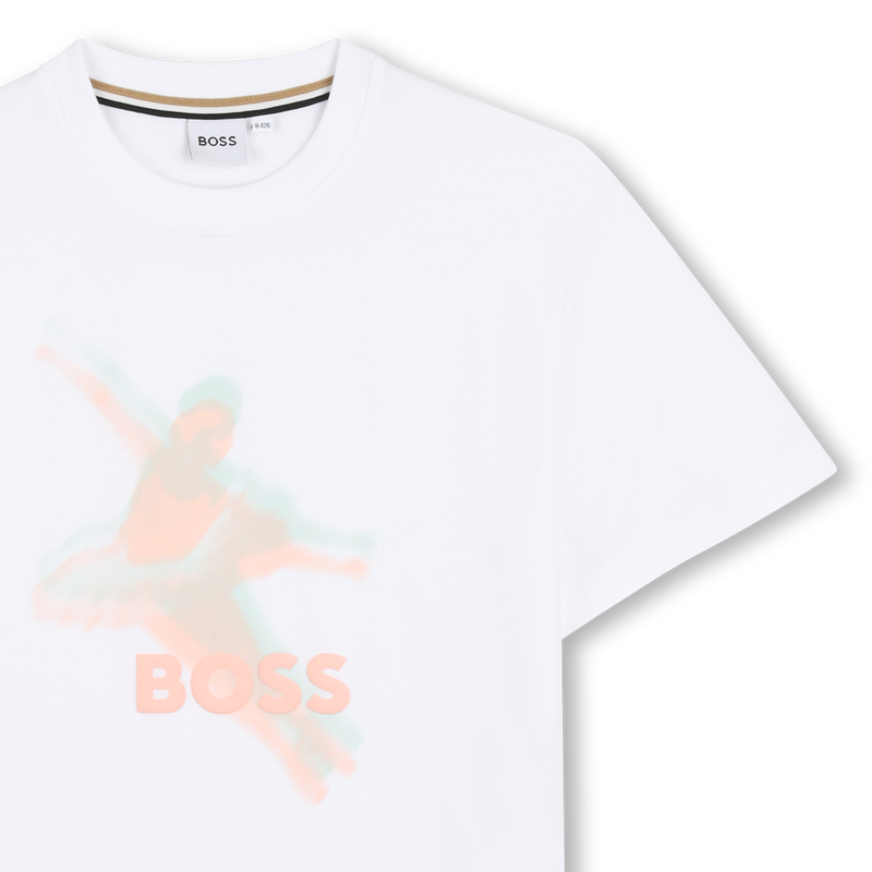 T-shirt à manches courtes BLANC