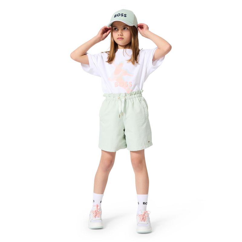 T-shirt à manches courtes BLANC