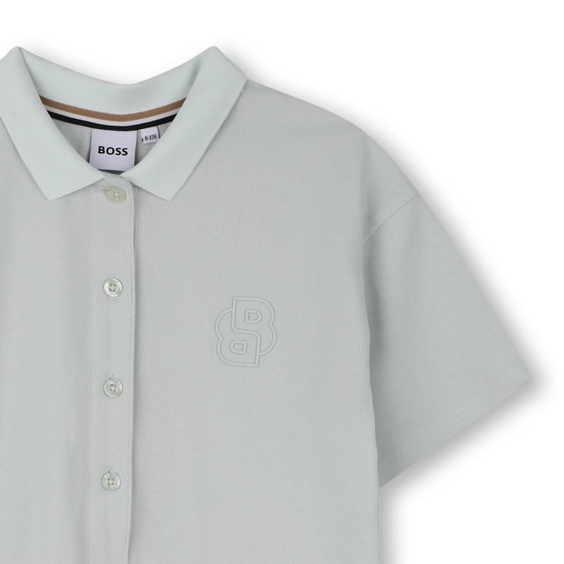 Robe Polo Vert Germe