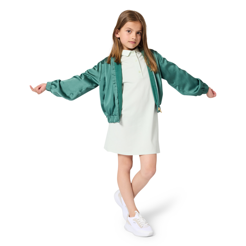 Robe Polo Vert Germe