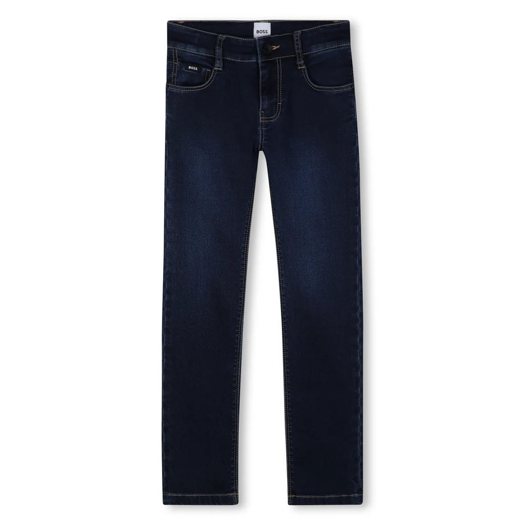 Jean slim BOSS garçon – Bleu marine