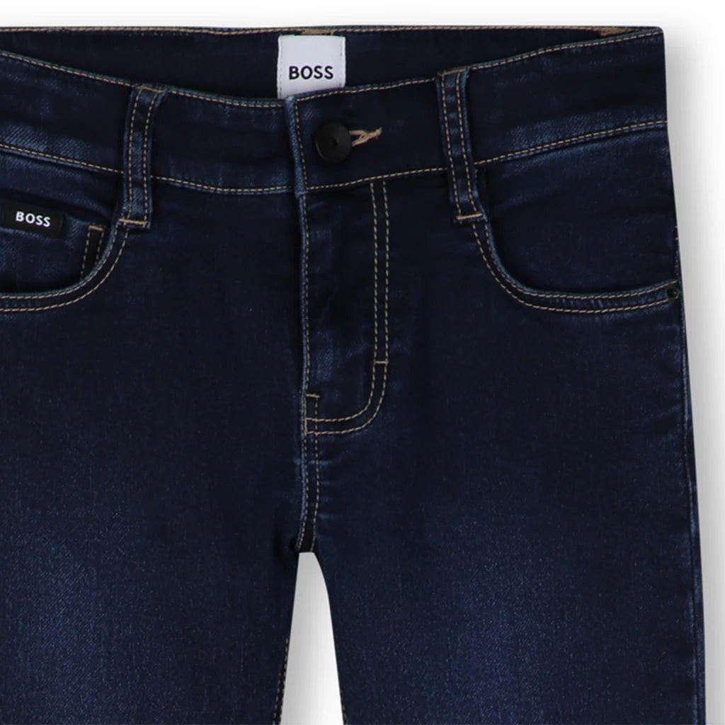 Jean slim BOSS garçon – Bleu marine