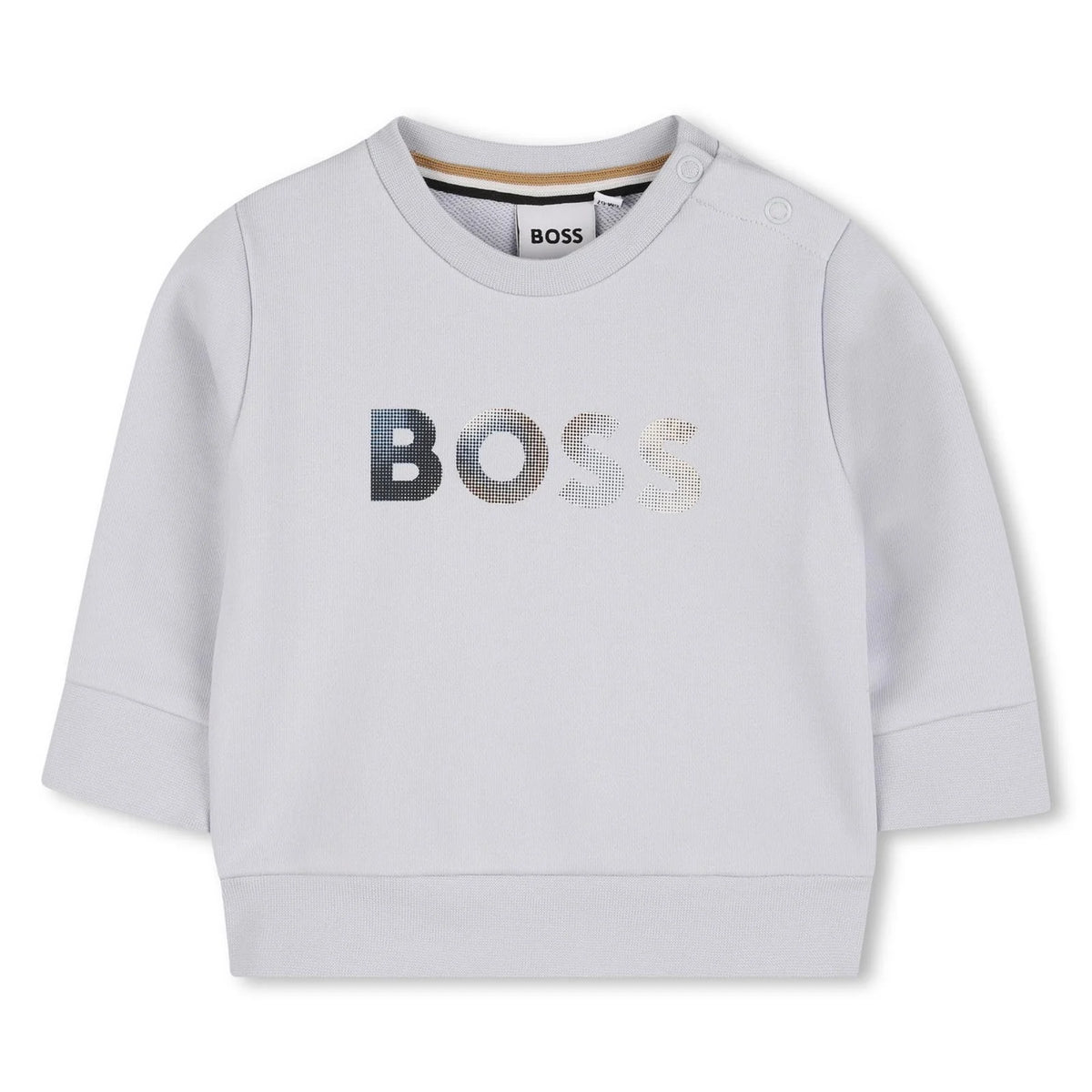Sweat BOSS bébé garçon – Bleu glacier