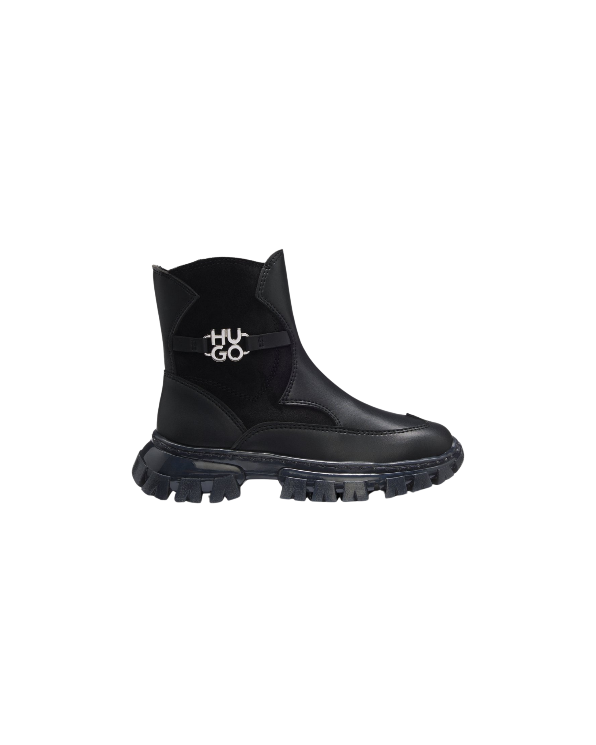 bottines hugo fille style rock tendance vue profile