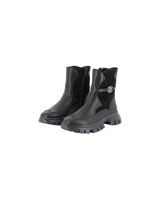 bottines hugo fille style rock et tendance vue droite
