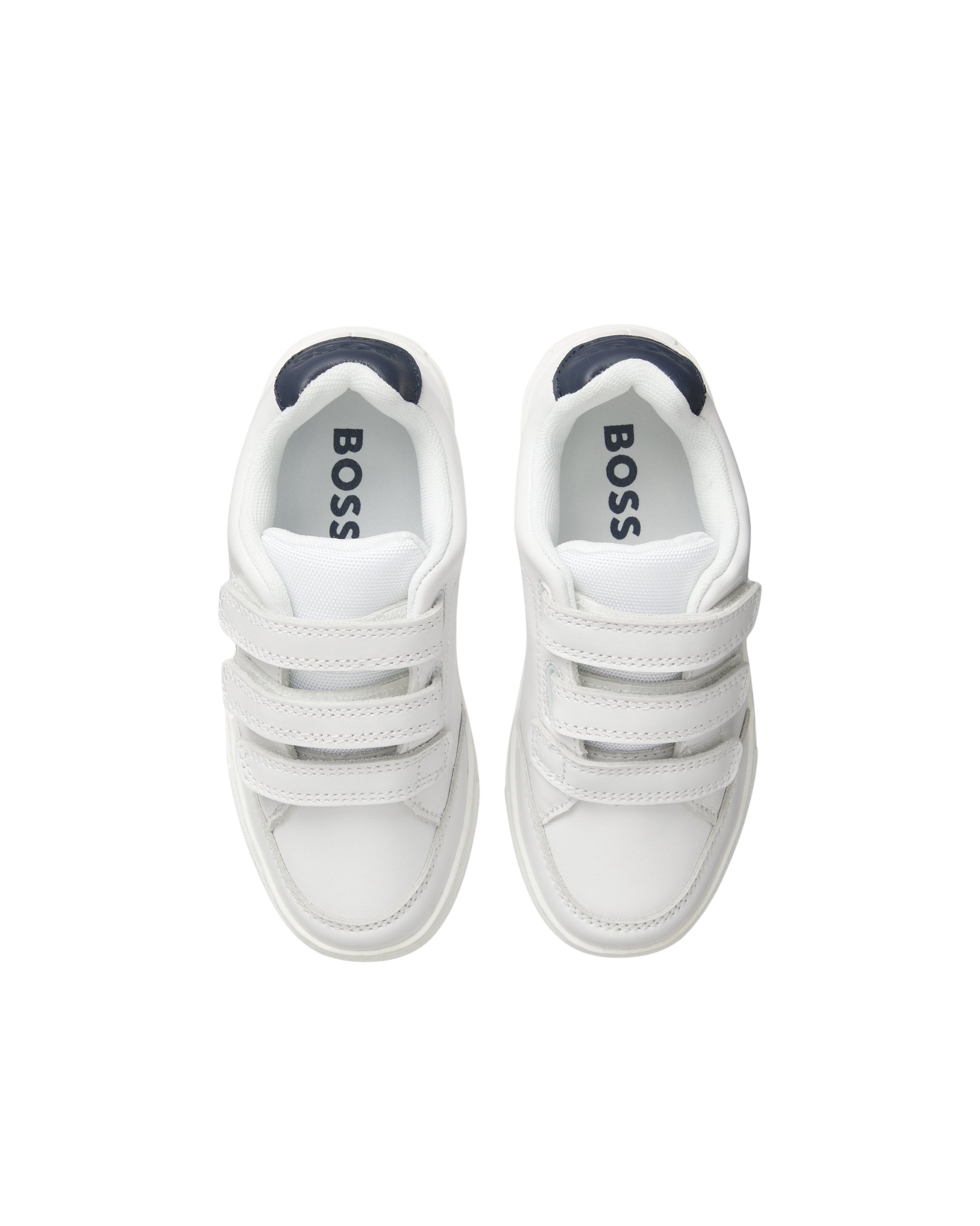 BASKETS BLANCHES ENFANT BOSS