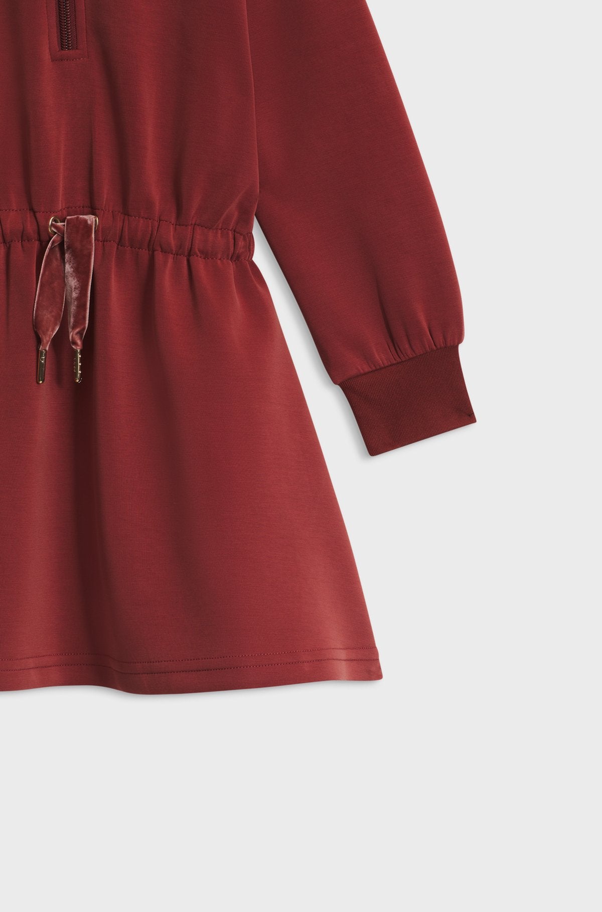 Robe zippée BOSS fille – Rouge