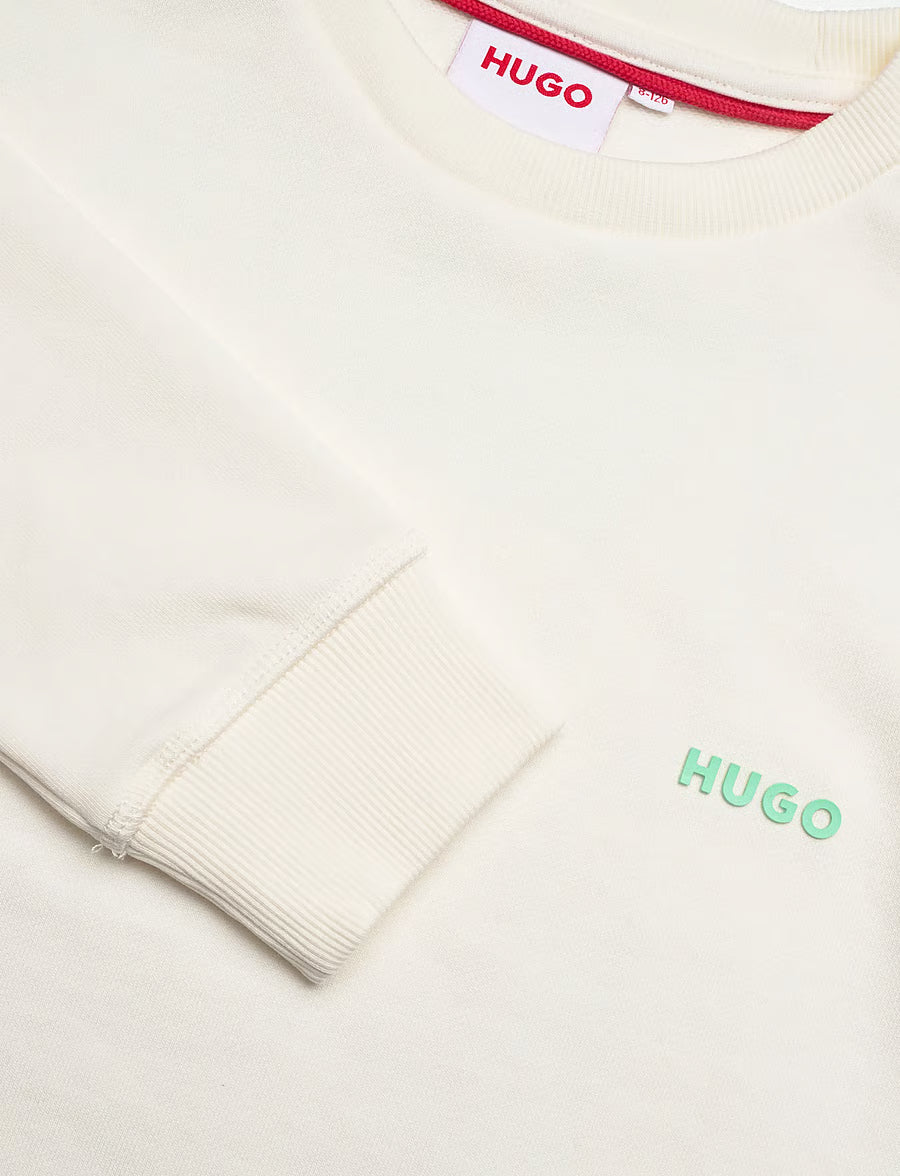 Sweat HUGO garçon – Blanc