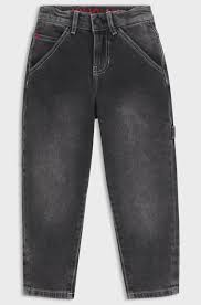 Jean charpentier HUGO garçon – Noir