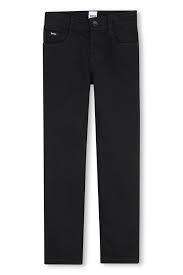 Jean coupe droite BOSS garçon – Noir